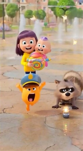 Thief Chase Adventure 🚓💨 Baby Lina Saves the Day | Kids Cartoon | 3D Animation