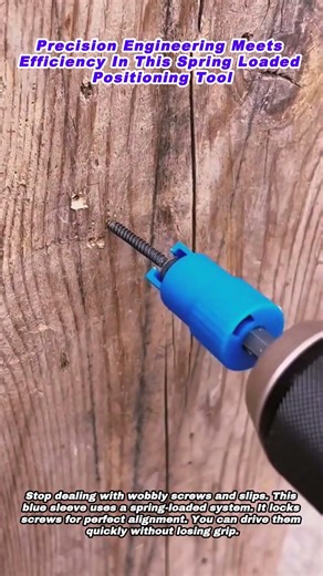 Precision Engineering Meets Efficiency In This Spring Loaded Positioning Tool