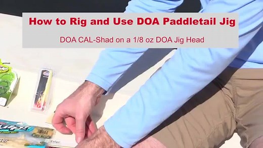 12K views · 67 reactions | How To Perfectly Rig the DOA Cal Shad...