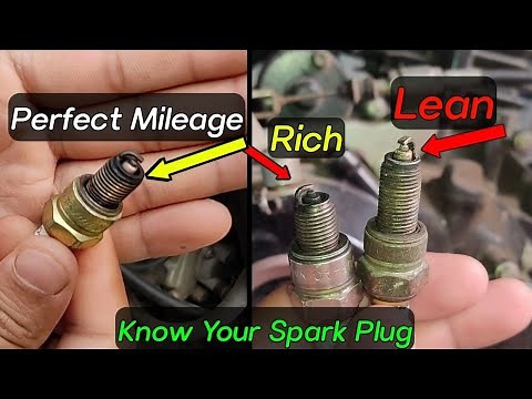 How to check spark plug | Lean | Rich | Perfect Mileage 2022🔥🔥