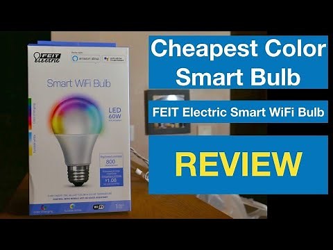 FEIT Smart WiFi 60 watt Bulb Setup #mistalorio #haslet,tx