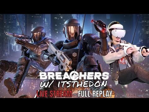 VR Rainbow Six LIVE!!! - Breachers PCVR Gameplay w/ Gunstock - 12/11/25 Part 2