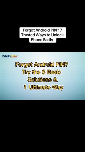 Forgot Android PIN? 7 Ways to unlock phone easily. #forgotandroidpin #unlockandroid