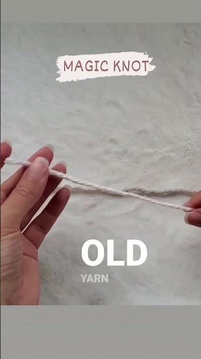 Easy Magic Knot | How to Join Yarn in Crochet | Crochet For Beginners | #shorts