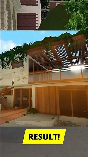 a realistic modern house from AN AI IMAGE?? #roblox #bloxburgbuilder #bloxburg