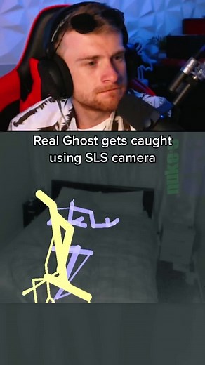 Real Ghost Caught on Camera Reacts - Twitch Streamer's Scary Encounter