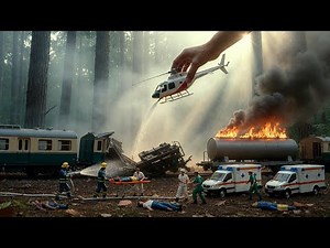 Epic Toy Train Crash and Rescue Operation | Miniature Cinematic Story