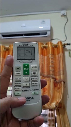 Universal AC Remote for Sharp AC series AH-9ZCY #ACRemote #Chunghop