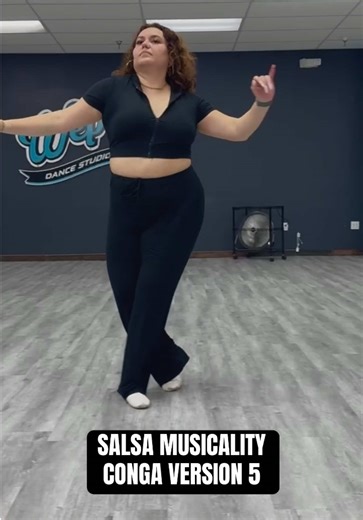 Here’s the 🥁 Salsa Musicality: Conga V5 Slaps. Tones. Groove. When the body listens, the FLOW shows 🌀✨ #SalsaTok #ConFlowDance #SalsaMusicality #Conga #DanceTok