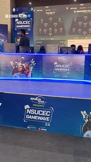 🎮🔥 NSUCEC GAMEWAVE 2.0 is LIVE – Bangladesh’s premier Intra-University Esports Showdown at North South University! 🏛✨ ⚡ EAFC 25 – Dribble, score, and dominate the pitch! ⚽ ♟ Chess – Outsmart, outthink, outplay every move! 🧠 🎯 CODM – Tactical warfare, squad up & lock in! 💥 🪖 PUBG MOBILE – Survive the battleground, last zone wins! 🏆 4 days, 4 epic games, countless champions in the making – this is where legends rise! 🚀🔥 #GAMEWAVE2 #NSUCEC #NSU #EsportsBangladesh #BangladeshGaming #GameOn