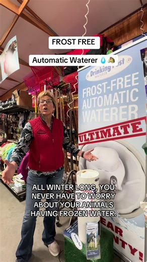 Automatic Livestock Waterer 💧 Never worry about your animals’ water freezing or getting dirty again with the Drinking Post Cattle Automatic Waterer! This frost‑free, automatic waterer delivers fresh, clean water for your livestock without electricity, algae build‑up, or constant refilling 🐄 Perfect for busy owners who want easy hydration year‑round with less work and more peace of mind. Call us at 316‑722‑0216 to check availability or get yours today! ☎️