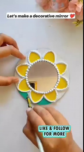 25K views · 237 reactions | Upcycle your mirrors and adorn it with Mandala art using Mouldit and Fevicryl Acrylic Colours. Thank you @harrshita_creations for sharing this Mirror makeover with us. #KeepCreating #ArtistsOfInstagram #Fevicryryl #Hobbyists #FevicrylHobbyIdeasIndia #FevicryAcrylicPastelColours | Hobby Ideas India | Facebook