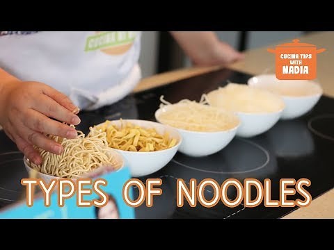 5 Types of Pancit Noodles | Filipino style noodle recipes