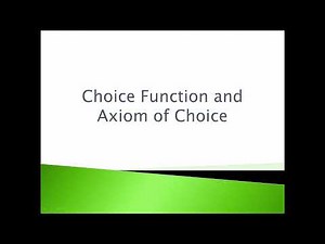 mth104_55 Choice function and axiom of choice