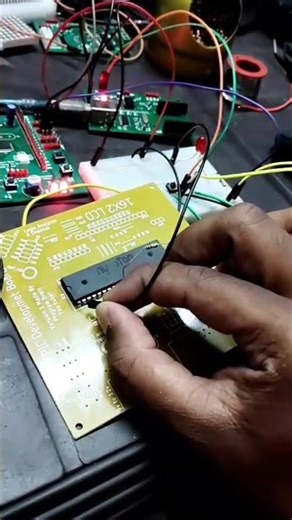 Nuvoton LED blink done with ISP program. #ProgramBrainAcademy