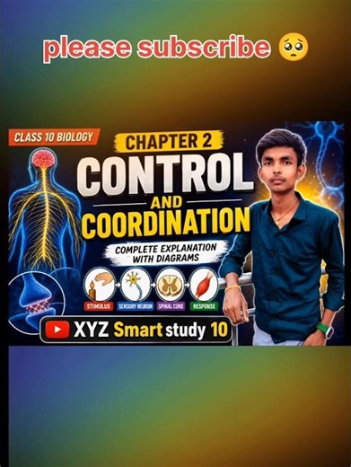 class 10 ✅biology chapter 2🔜📝 topic control and coordination notes #boardexam2027