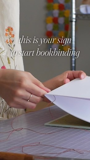 It’s not hard to make your own books! Bookbinding is a magical craft, where you can make books the way you want. Imagine creating a mini sketchbook that inspires a consistent art practice, a journal covered with your favourite patterned cloth for documenting your daily life, or adding a hardcover to a sentimental paperback novel. The possibilities are endless! I share everything you need to know to start bookbinding in my upcoming book, Handmade Books at Home, releasing on Dec 5. It would make a