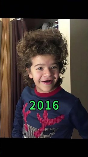 Gaten Matarazzo Evolution (2004-2025) #strangerthings #edit #dustin #shorts