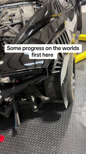 World's First Twin Turbo Lamborghini Progress