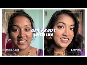 💕 Get Ready With Me | Traditional Indian Makeup Tutorial