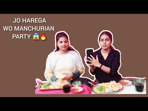 1 Minute Fast Food Challenge 😱 | Jo Harega Wo Manchurian Party Dega 🍜🔥 @chotukecharche 
