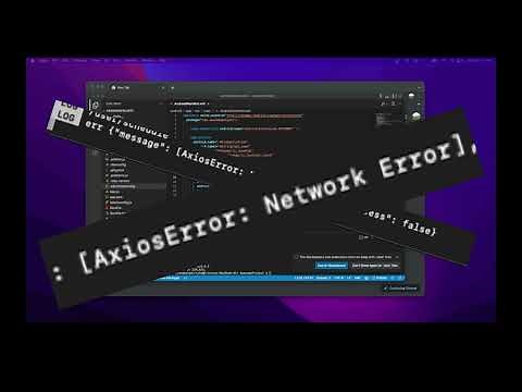 How to Solve Network Error issuue in Axios || React Native