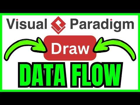 How To DRAW Data Flow Diagram In Visual Paradigm (QUICK & EASY) 2026