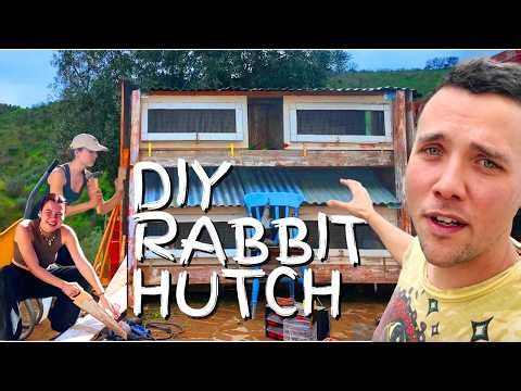 DIY Rabbit Hutch: Built From Recycled Materials