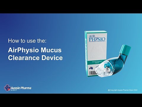 How to use your AirPhysio device