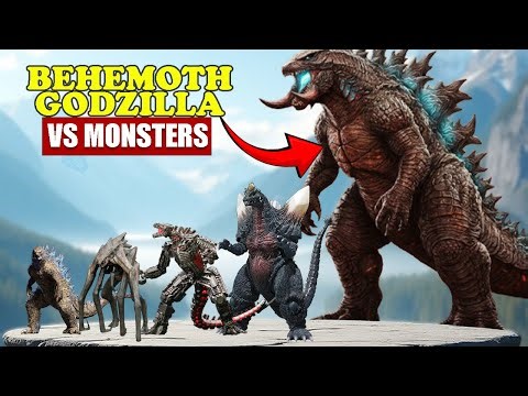 Behemoth Godzilla vs Giant Monsters | 3D Monster Size Comparison 2025