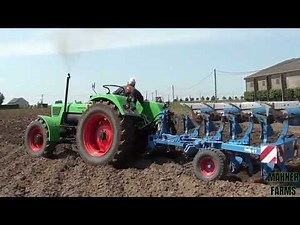 The 1969 Deutz 100 06 At Work (100 HP Tractor)