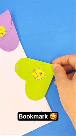 Cute Paper Bookmark DIY