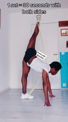 Male Splits: Rhythmic Gymnastics Training Flexibility