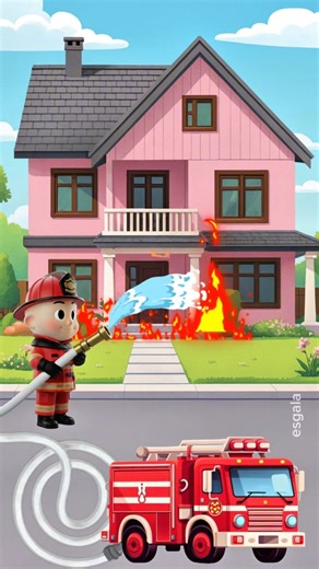 firefighters #shorts #fyp #viral #cartoon #funny #animation #educationchildren