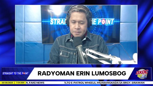STRAIGHT TO THE POINT MORNING EDITION 2 | OCTOBER 18 2025 | DXDC 621 RMN DAVAO | RADYOMAN ERIN LUMOSBOG #TatakRMN | DXDC 621 RMN Davao