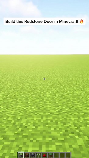 Build the Best Redstone Door in Minecraft!