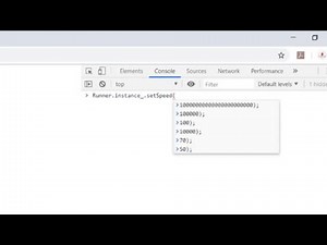 Chrome Dinosaur Game Hacks (Invincible, Super Speed, No Cacti)