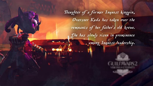 She's not content to live in her father's shadow. Meet Kuda. | Guild Wars 2