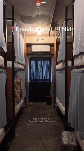 A quick tour of our room at Frendz Hostel in El Nido, Palawan, Philippines. #elnido #elnidopalawanphilippines #elnidopalawan #elnidohostel #frendzhostel