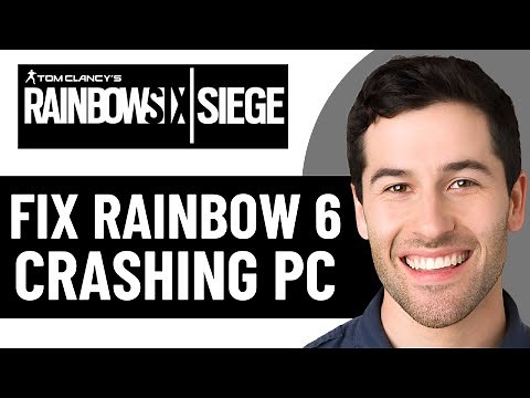 HOW TO FIX RAINBOW SIX SIEGE CRASHING PC 2026! (EASY FIX)