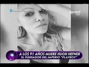 La despedida de Pamela Anderson a Hugh Hefner