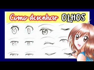 COMO DESENHAR OLHOS - MANGÁ
