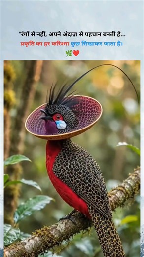 Bird Looks Unreal! 😍 Nature's Most Beautiful Display 🦜✨ #shorts
