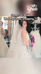 170K views · 819 reactions | Groom vs. Bride Wedding Dress Shopping  #donttellthebride #bride #wedding | Don't Tell The Bride | Facebook