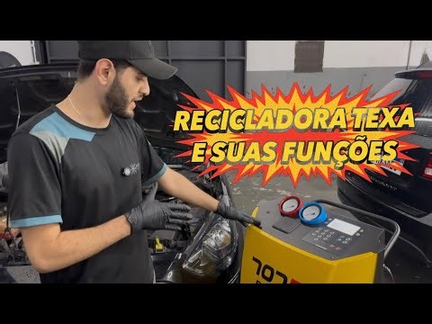 RECICLADORA TEXA 707R E SUAS FUNÇÕES DE TRABALHO