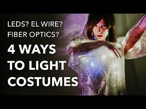 Light Up Costumes & Cosplay with LEDs, El Wire, or Fiber Optics: DIY Costume Lighting Tips
