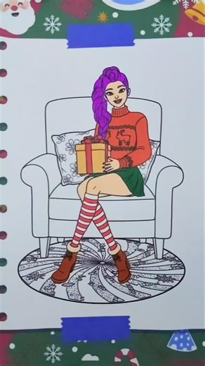 Coloring Kpop Demon Hunters Reverse | Color Rumi #kpopdemonhunters #reversecoloring #rumi