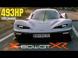 KTM X-Bow GT-XR Is a 493 Horsepower Monster Lightweight Beast!