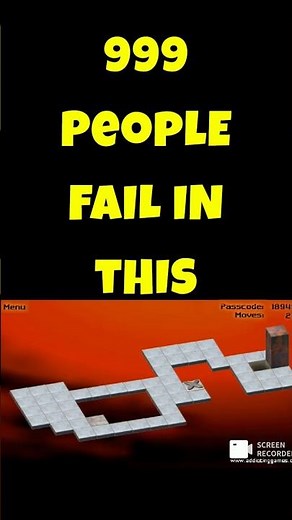 Bloxorz Level 7 Hardest Puzzle 😱 Can You Solve This?#london #usa #india