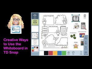Creative Ways to Use the Whiteboard in TD Snap